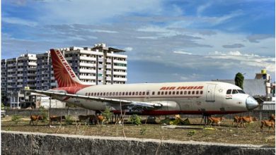 Scrapped Air India aircraft being turned into restaurant in Butibori Nagpur