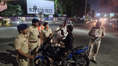 Nagpur Traffic Police Operation U-Turn crackdown drunk driving checkpoint
