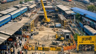 Nagpur railway station platform 2 closure trains diverted to Ajni station