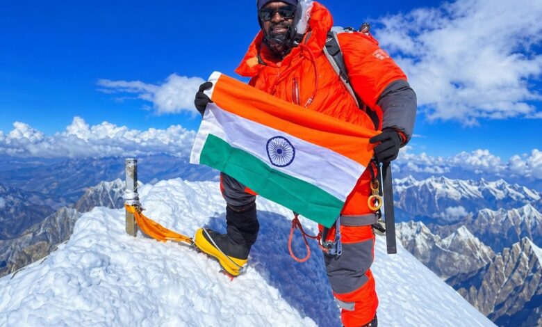 Nagpur police officer Shivaji Nanware successfully summits Dhaulagiri world 7th highest peak 2026