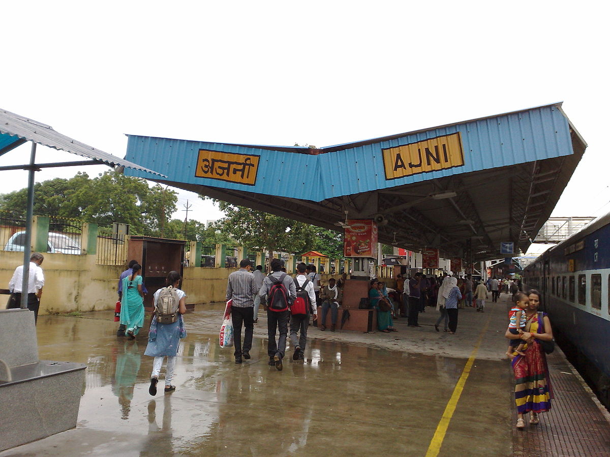 Ajni railway station