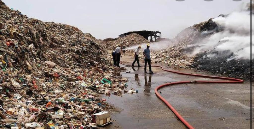 Dump Yard in Nagpur (NMC)