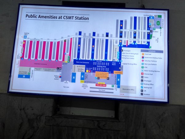 representing Nagpur Division's Digital Access Map, simplifying passenger navigation at railway stations."