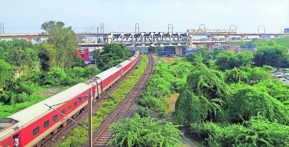 Kamptee Road flyover double-decker viaduct ready for traffic inauguration.