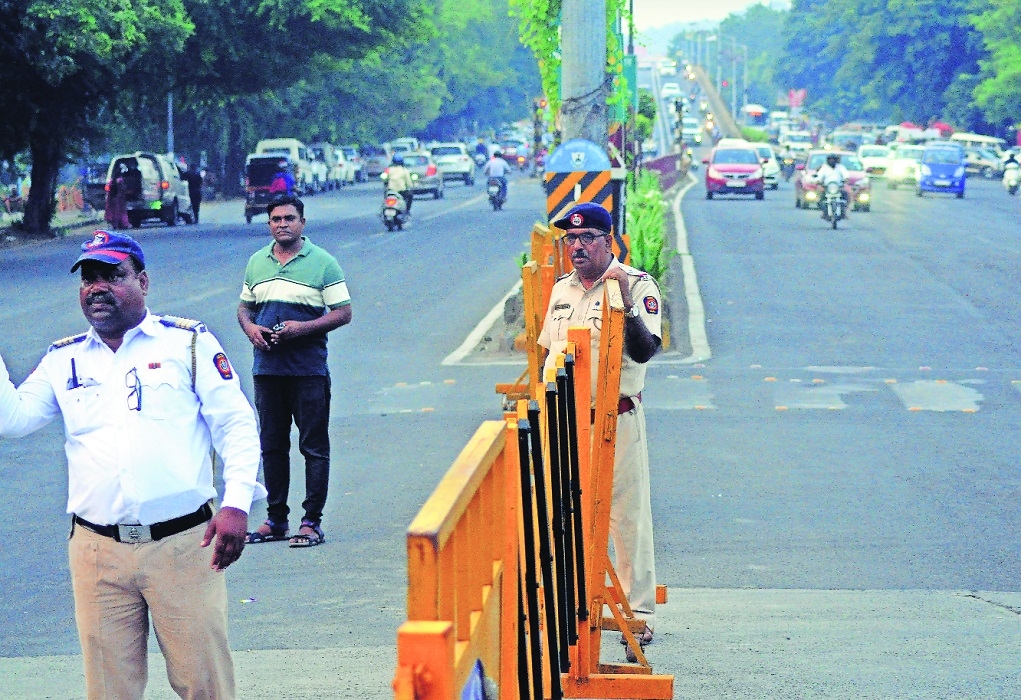 ‘No Right Turn’ Returns on Wardha Road from Monday: Traffic Update for Nagpur Motorists