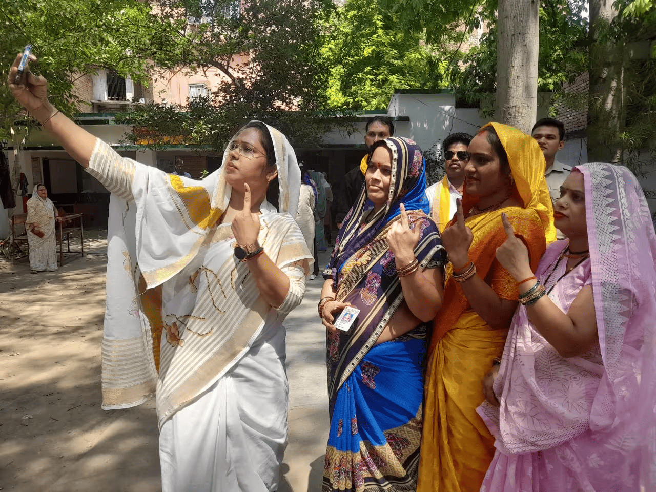Lok Sabha polls: Voting chart showing a rise in women voters after the Lok Sabha elections.