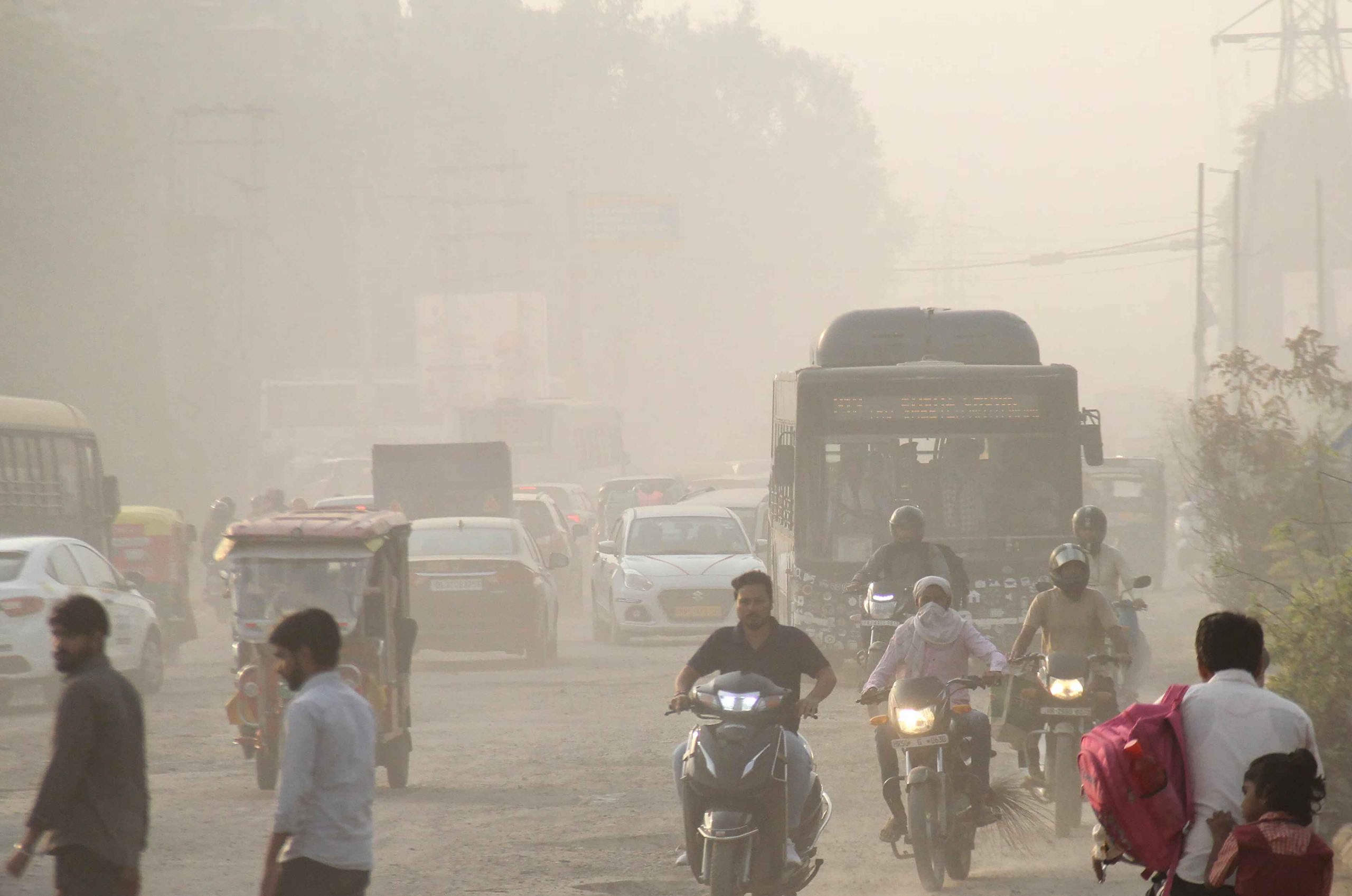 Ambazari area air quality index poor Nagpur pollution