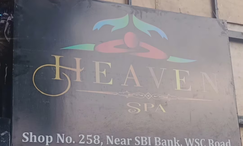 Police raid exposes sex racket in Nagpur’s Heaven Spa.