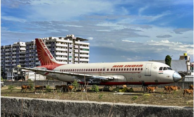 Scrapped Air India aircraft being turned into restaurant in Butibori Nagpur
