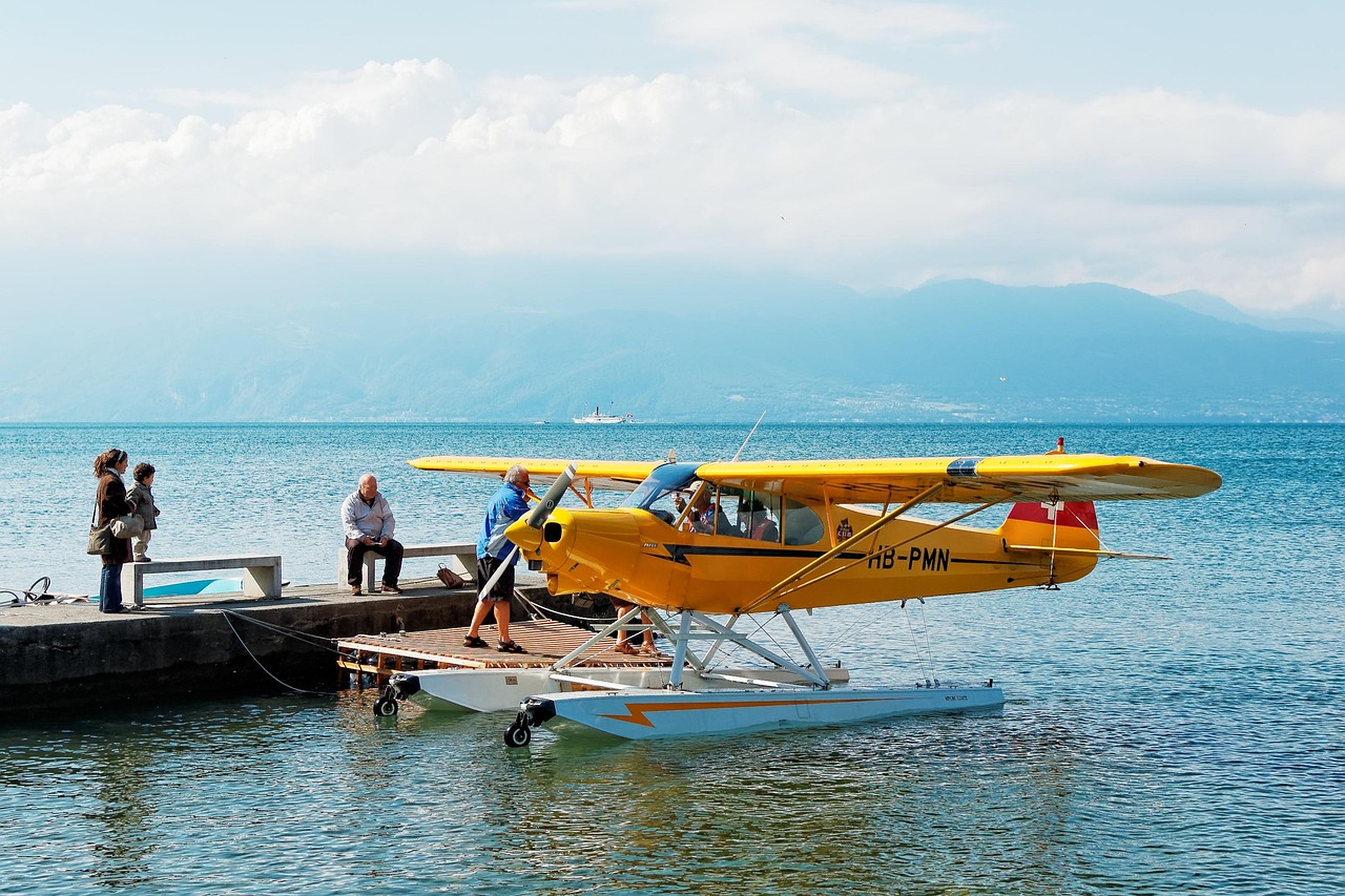 Seaplane taking off over water near Nagpur representing India’s emerging aviation ecosystem