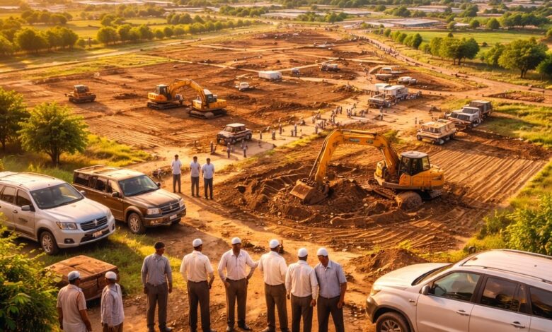 MIDC industrial plots Nagpur vacant land seizure update