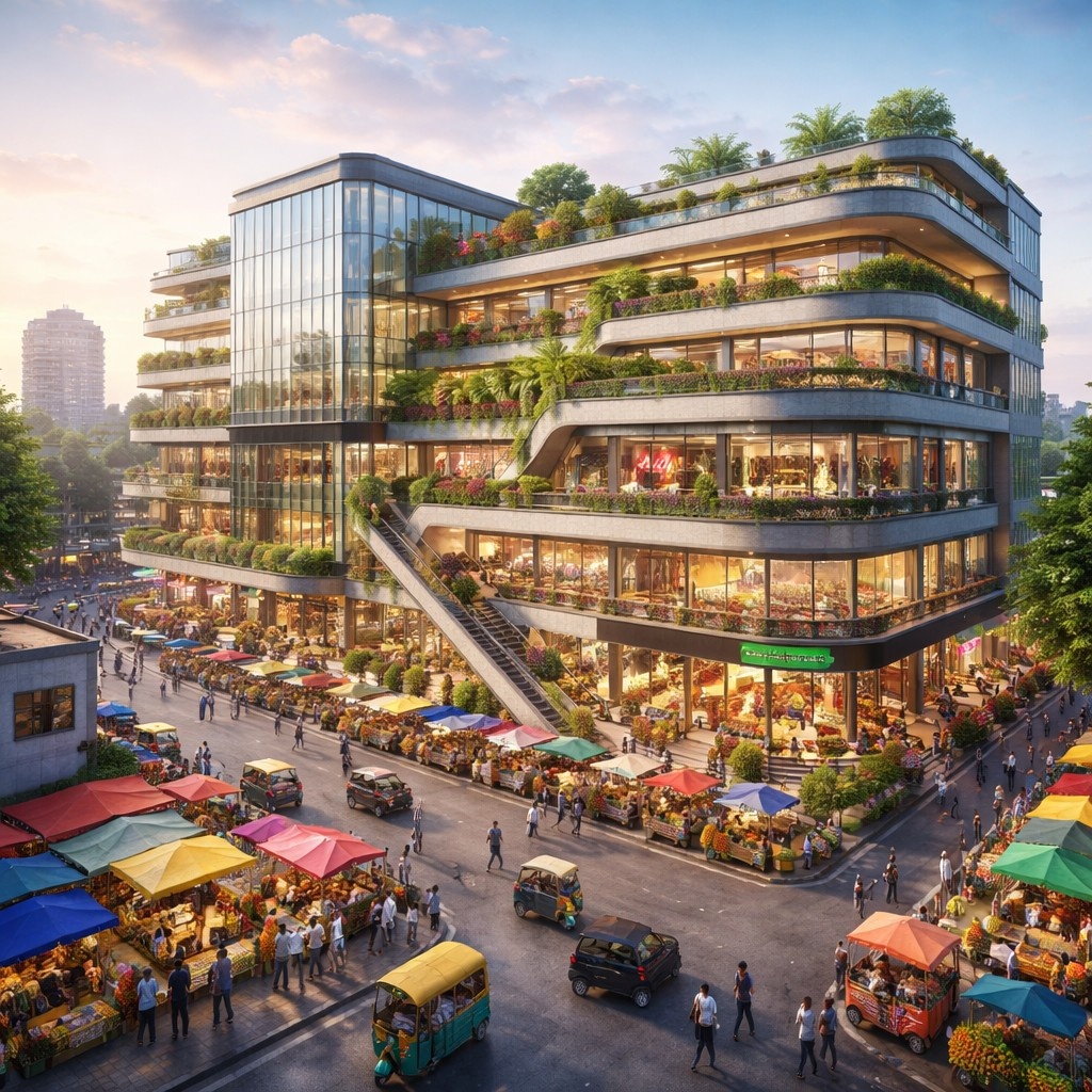 Netaji Market redevelopment into modern mall in Nagpur