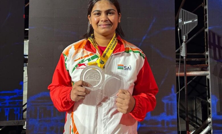 Alfiya Khan Pathan boxing match Asian Championship