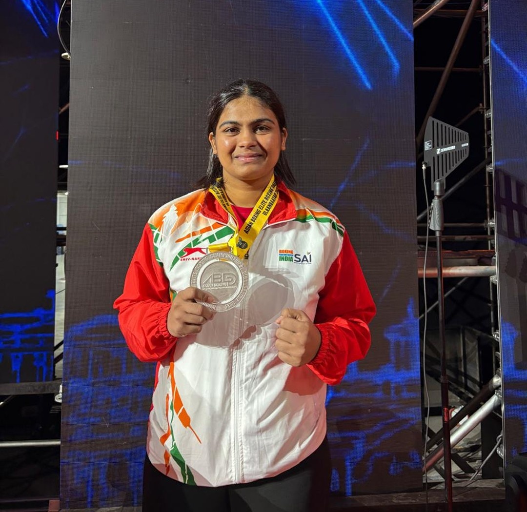 Alfiya Khan Pathan boxing match Asian Championship