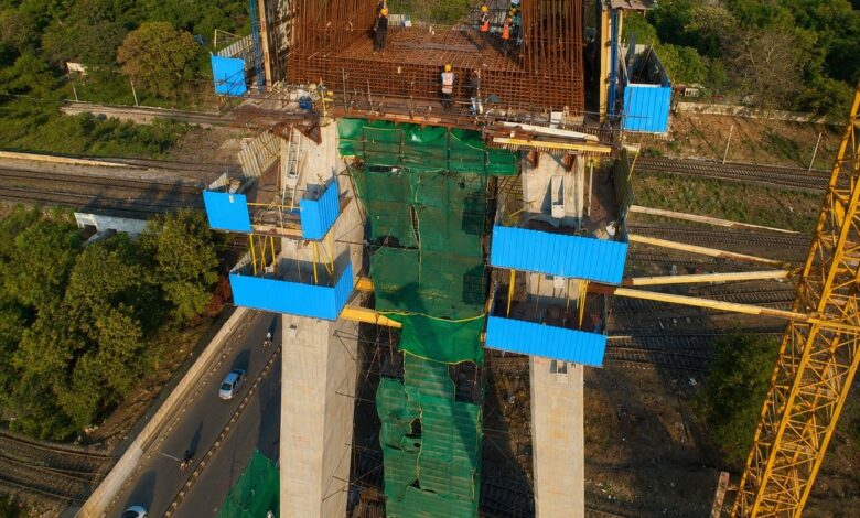 Ajni Laxman Jhula cable stayed bridge 332 crore MRIDC Nagpur pre-monsoon deadline miss 2026
