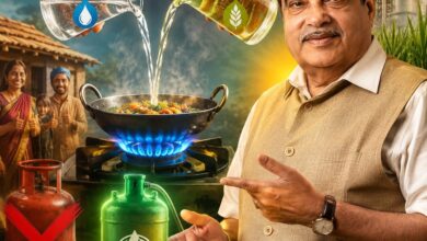 Nitin Gadkari ethanol water cooking stove unveiled Nagpur Mitron Ke Bich cheaper than LPG 2026