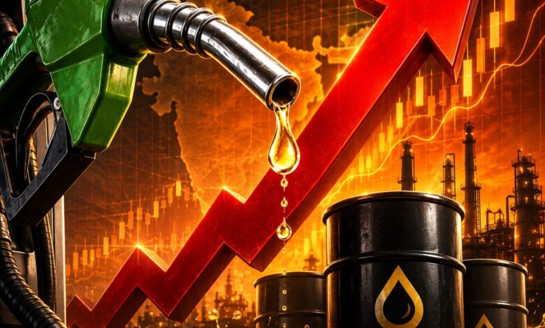 Nagpur petrol price crosses 107 rupees per litre fuel hike May 2026 first time four years