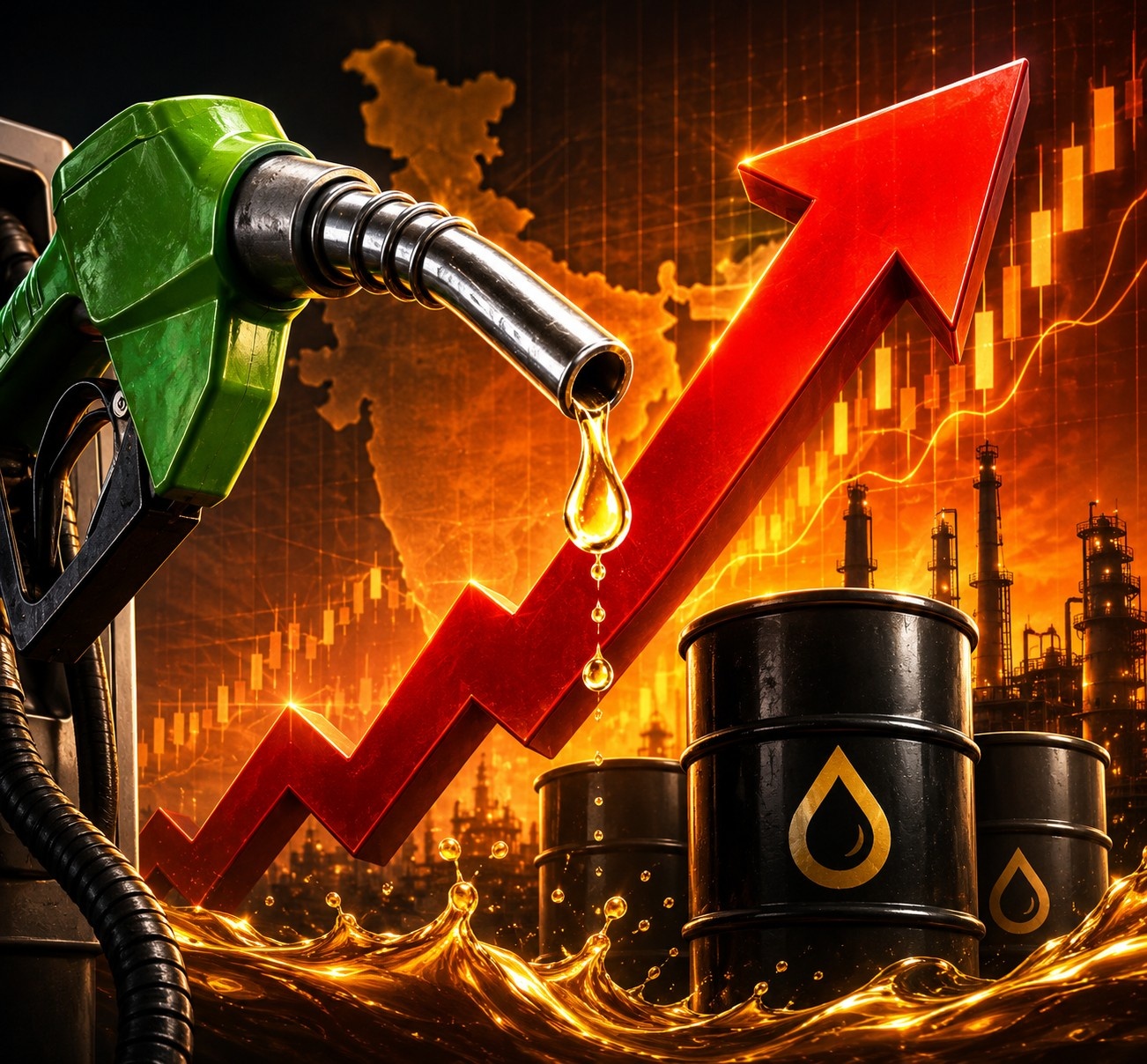 Nagpur petrol price crosses 107 rupees per litre fuel hike May 2026 first time four years