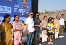 Nitin Gadkari Suniel Shetty inaugurate 8th Khasdar Krida Mahotsav 2026 Nagpur marathon May 31