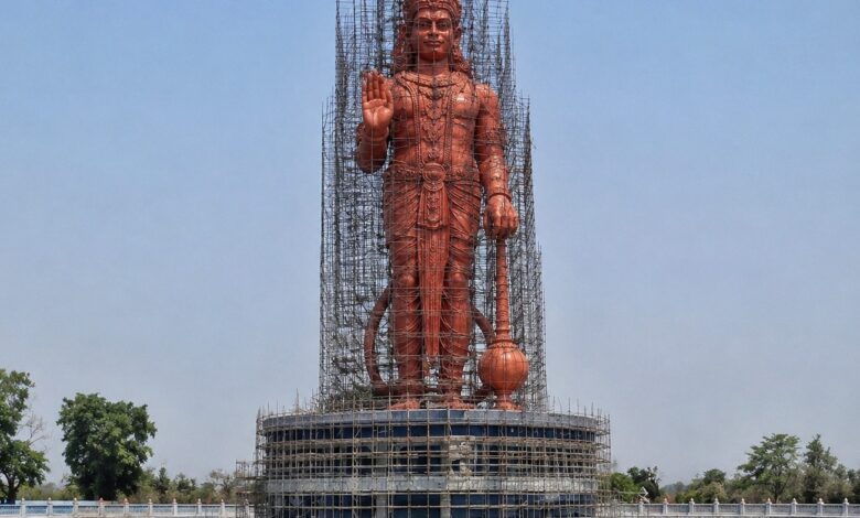 Koradi 162 feet Hanuman statue Nagpur open devotees June 2026 inauguration Amit Shah