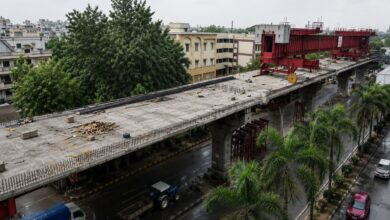 Jagnade Square flyover Nagpur MRIDC MahaRail two deadlines missed central merger incomplete 2026