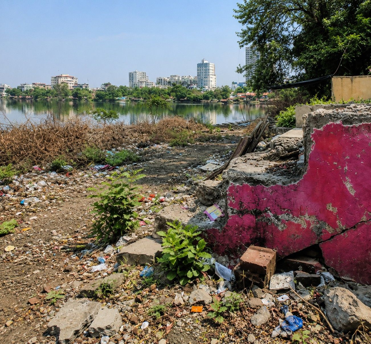 Gandhisagar Lake Nagpur Phase 2 rejuvenation work delayed deadline extended June 2027 NMC