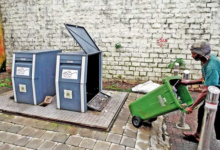 NMC Nagpur to install non-hydraulic underground stainless steel dustbins at 15 city locations in Phase 1 — 1.5 tonne capacity each, May 2026