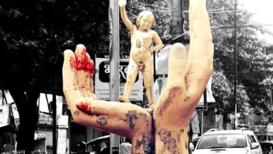Nanga Putla Square Nagpur naked child statue iconic landmark history heritage apathy neglect 2026