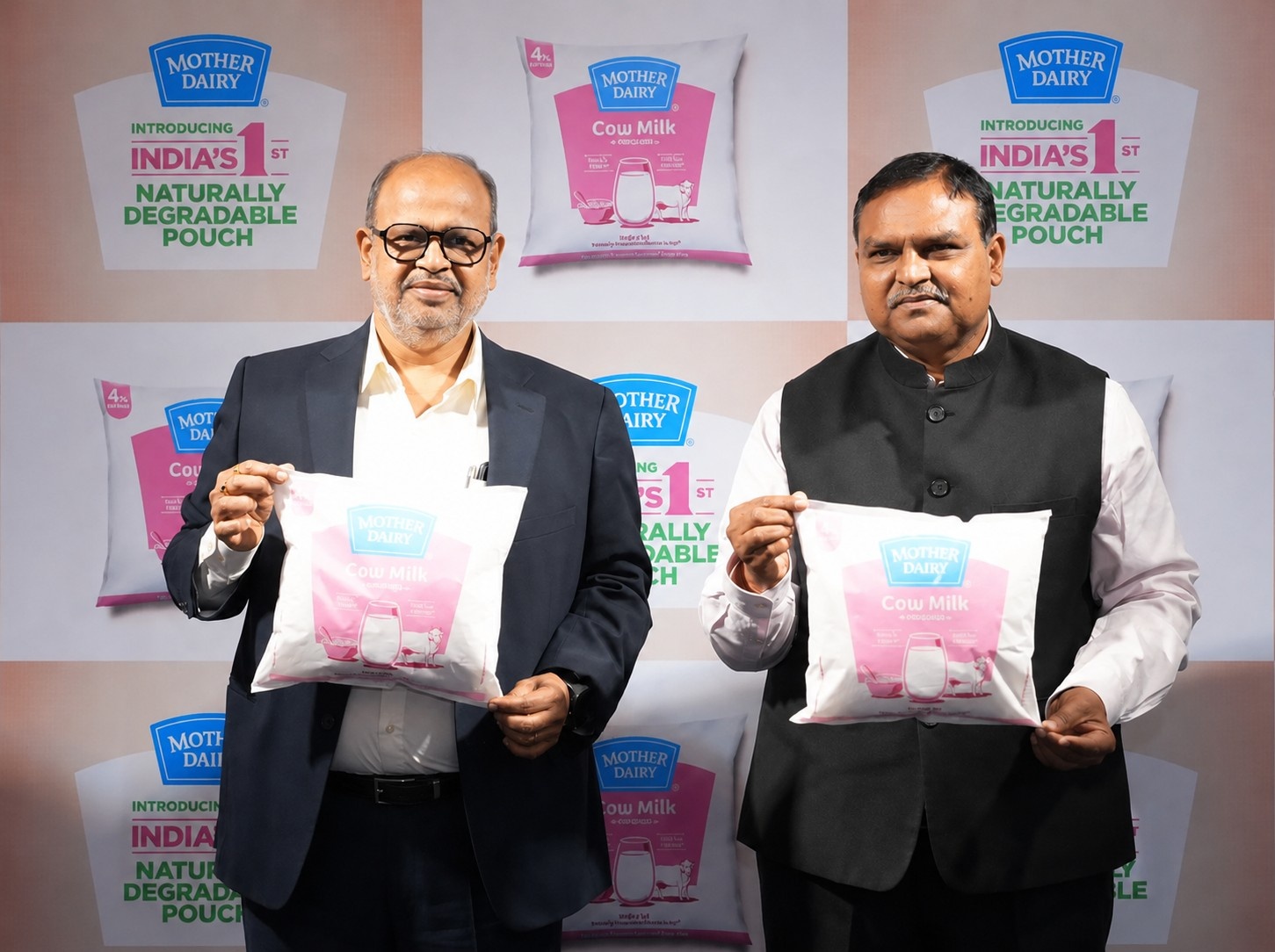 Mother Dairy India first naturally degradable soil milk pouch World Environment Day June 5 2026 NDDB plastic free