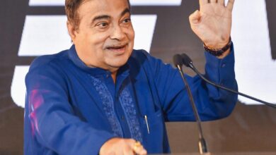 Union Minister Nitin Gadkari at Janta Darbar public grievance programme Nagpur