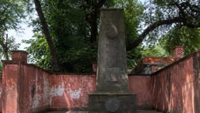 Jai Stambh Nagpur war memorial poor condition neglect filth algae citizens concern NMC 2026