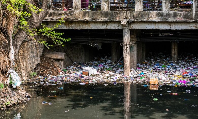 NMC nullah cleanliness drive failing Nagpur monsoon 2026 ground report hyacinth debris choked drains