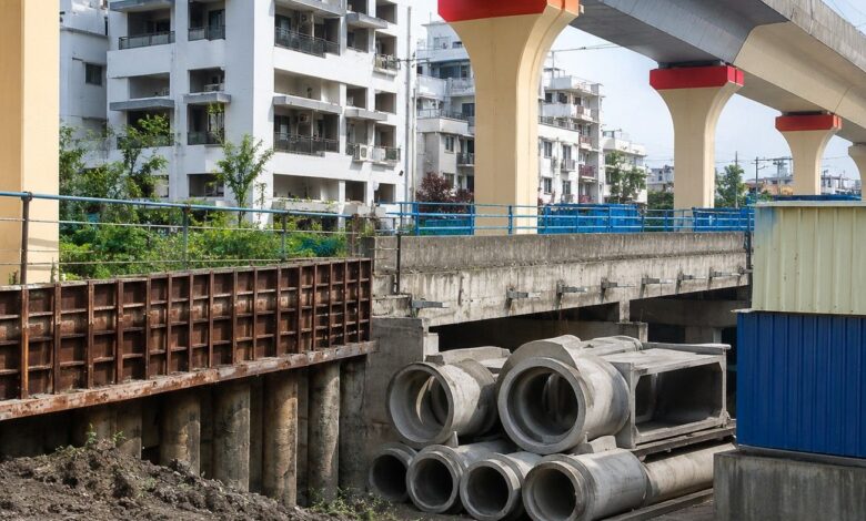 PWD Kamptee Road concretisation 6.4 km RBI Square Automotive Square Nagpur monsoon traffic concerns 2026
