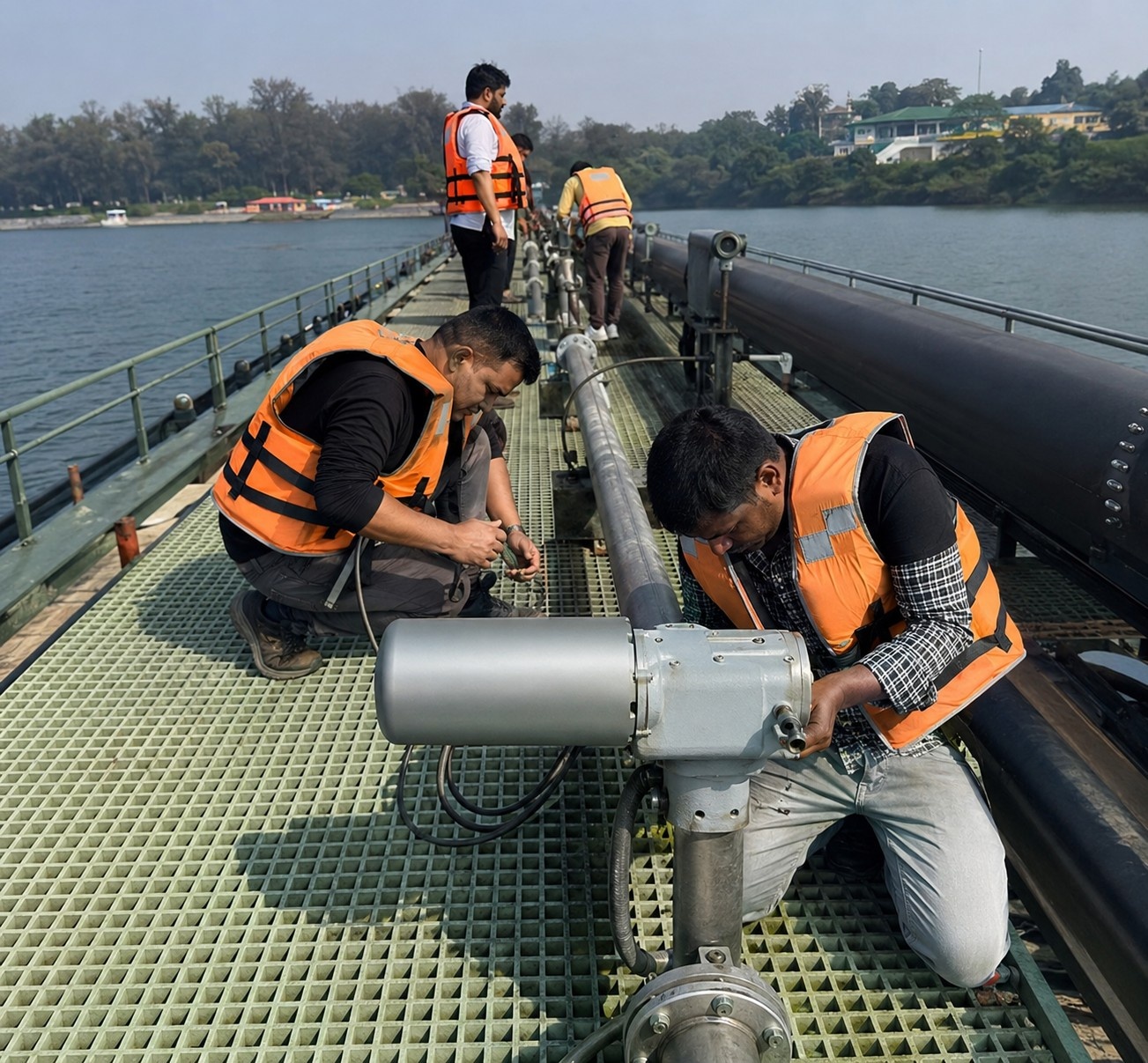 French fountain specialist Basile arrives Nagpur to assess and revive stalled Futala Musical Fountain project at Futala Lake