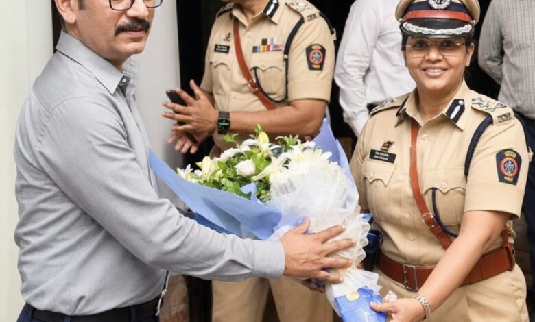 IPS officer Vishwas Nangre Patil takes charge as new Commissioner of Police Nagpur City replacing Dr Ravinder Kumar Singal — June 2026