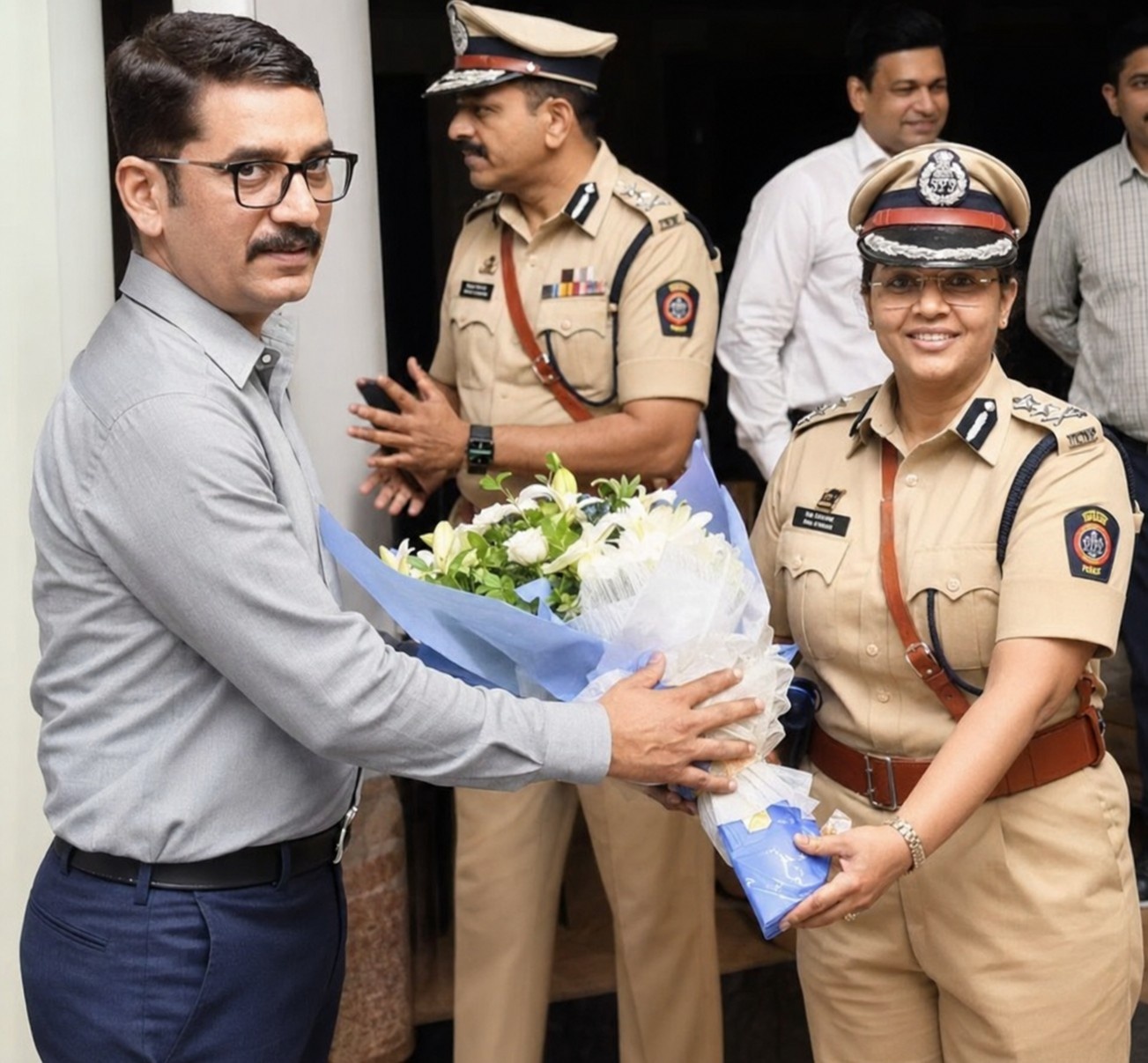 IPS officer Vishwas Nangre Patil takes charge as new Commissioner of Police Nagpur City replacing Dr Ravinder Kumar Singal — June 2026