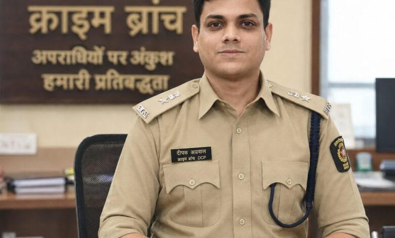Nagpur police major reshuffle DCP Deepak Agrawal Crime Branch Aditya Mirkhelkar Traffic Annapurna Singh Zone 2 June 2026