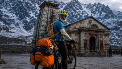 Nagpur Cyclist Vijay Ghichare Completes 3600 Km Char Dham Ride
