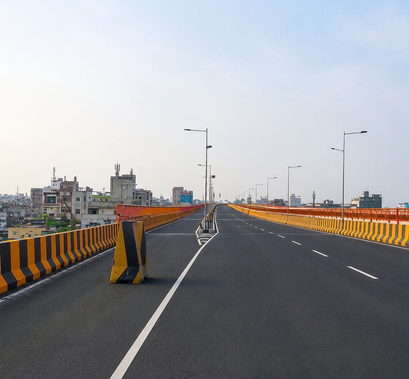Indora Dighori flyover viral motorcycle video unauthorized entry NHAI security barricade Nagpur June 2026