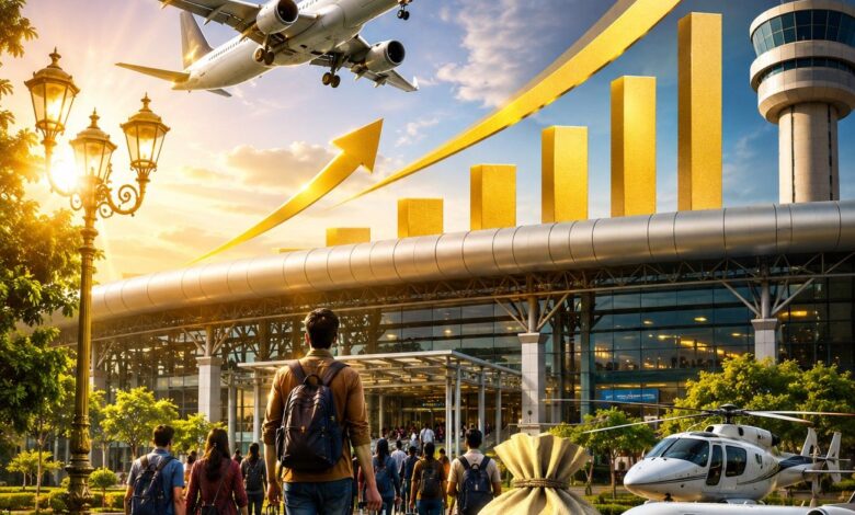 Nagpur Airport Handles 12.22 Lakh Passengers in 2026: RTI