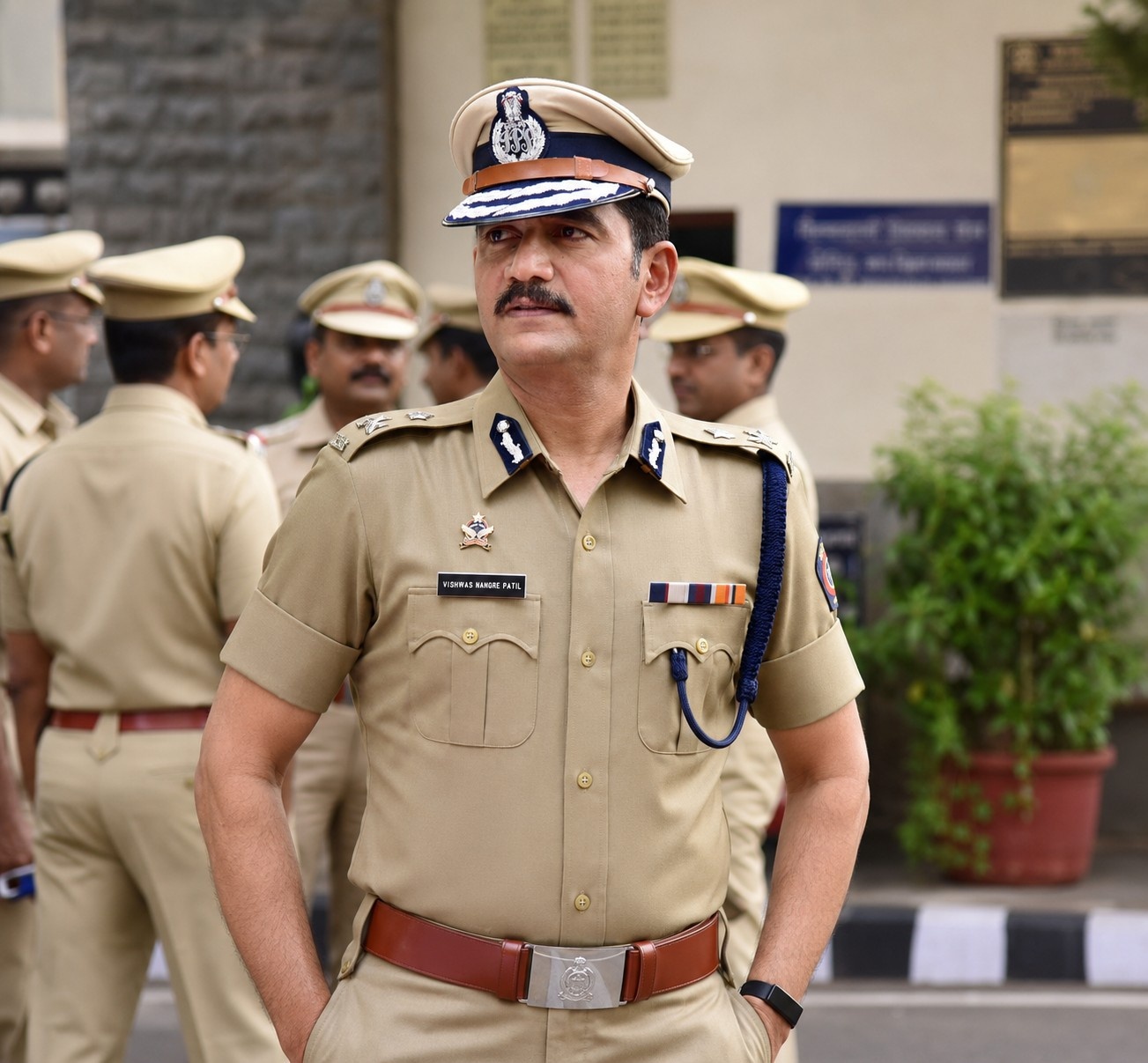 Nagpur Police Commissioner Vishwas Nangre Patil makes service gun mandatory for all traffic police officers on duty — order issued July 2026 after road rage attacks on cops