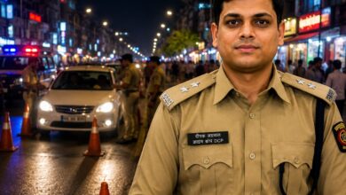 Crime Branch DCP Deepak Agrawal IPS clarifies no blanket 11 PM shutdown imposed on Nagpur hotels restaurants food stalls — police action targets only illegal activities July 2026