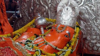 Beltarodi Police Nagpur arrest three members of fake Jamsawali Hanuman Temple donation racket — Krishna Walke Raja Kale Vishal Walke in custody July 2026
