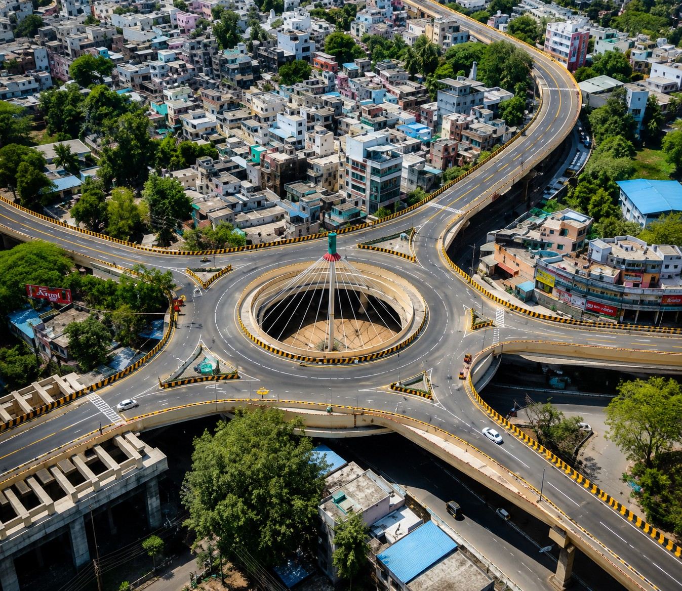 Indora Dighori 9km flyover Nagpur opening September 15 2026 — NHAI confirms full route launch at once from Kamal Chowk Reshimbagh Sakkardara Bhande Plot to Dighori Naka Rs 640 crore project