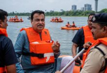 Nagpur water sports tourism plan for 9 lakes including Ambazari Futala Gorewada Sonegaon Shukrawari — Gadkari announces boating snake boat race proposed August 2026