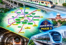 Nagpur Metro Phase 3 proposed underground metro track at Sadar area and driverless metro on Kasturchand Park to Koradi 11.5 km corridor — RITES DPR expected April 2027
