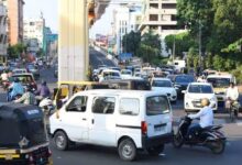 Nagpur Police traffic diversion for Ganeshotsav 2026 Ganesh idol procession — Chitar Oli one way from Badkas Chowk to Bhavsaar Chowk September 14 6am to September 15 7am 25 hours