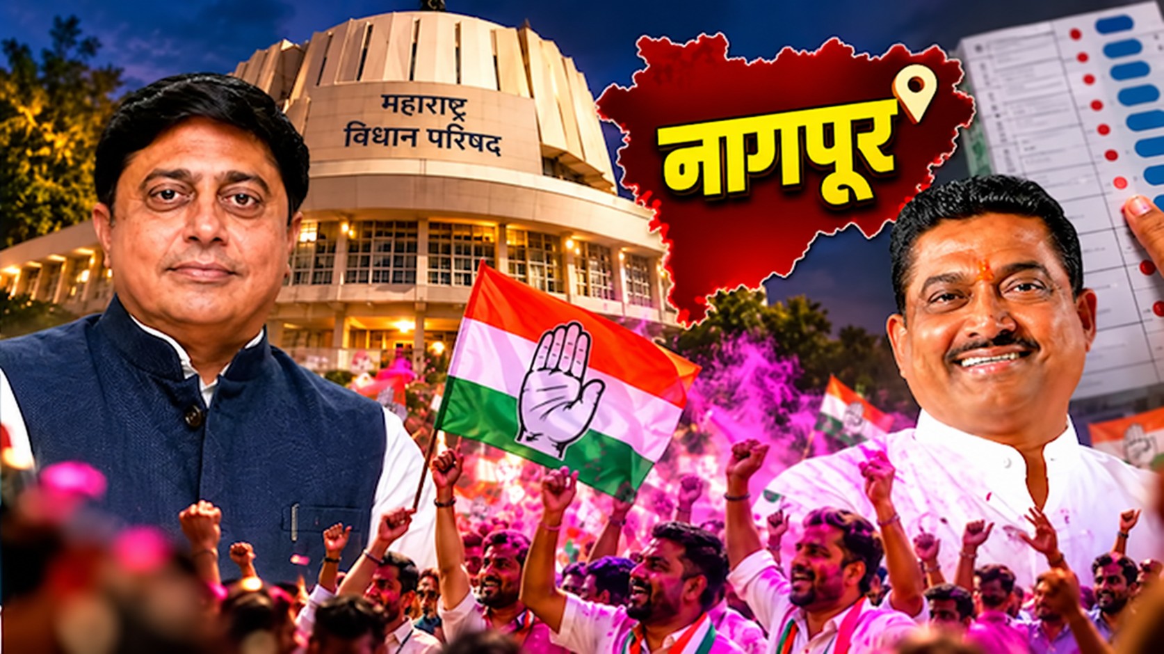 अभिजीत वंजारी की जीत का ट्विस्ट: दूसरी पसंद के वोट से पलटा नागपुर स्नातक चुनाव